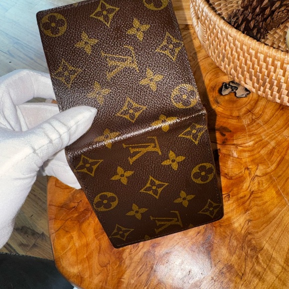 Louis Vuitton Monogram Porte Billets Cartes Credit Bifold Wallet vintage 1994 - Picture 9 of 17